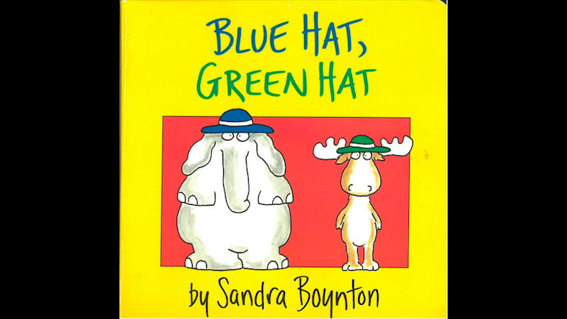 Still image from: Blue Hat, Green Hat