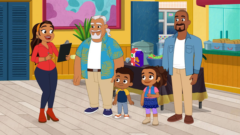 Still image from: Alma's Way: Hugs and Misses / Adventures in Kid-Sitting