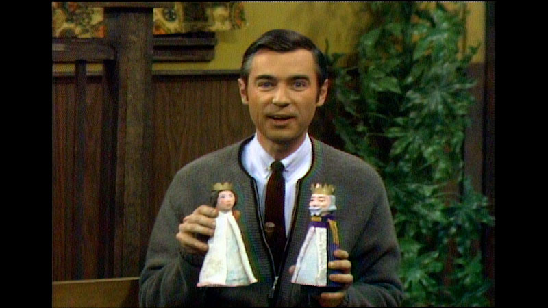 Still image from: Mister Rogers’ Neighborhood: Preparing for the Royal Wedding and Managing Last-Minute Changes