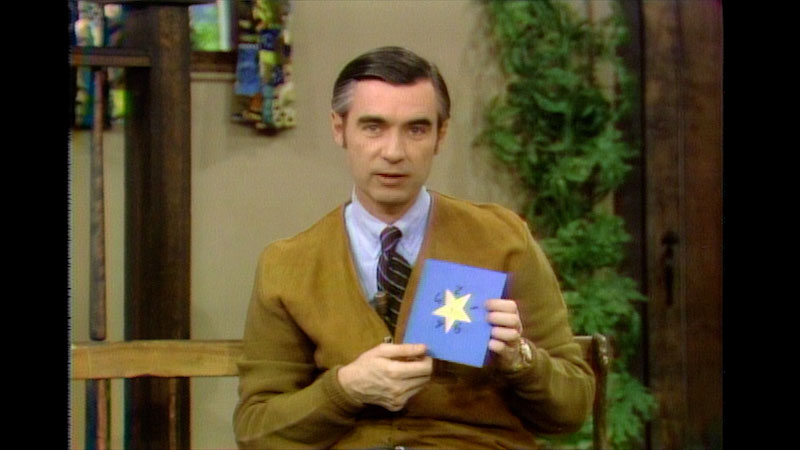 Still image from: Mister Rogers’ Neighborhood: Drawing Stars and Looking at the Night Sky Together