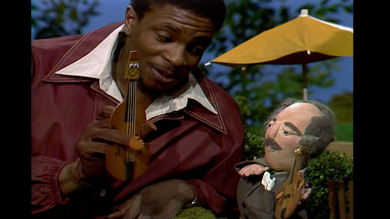 Still image from: Mister Rogers’ Neighborhood: Sharing Musical Talents and Telling the Truth