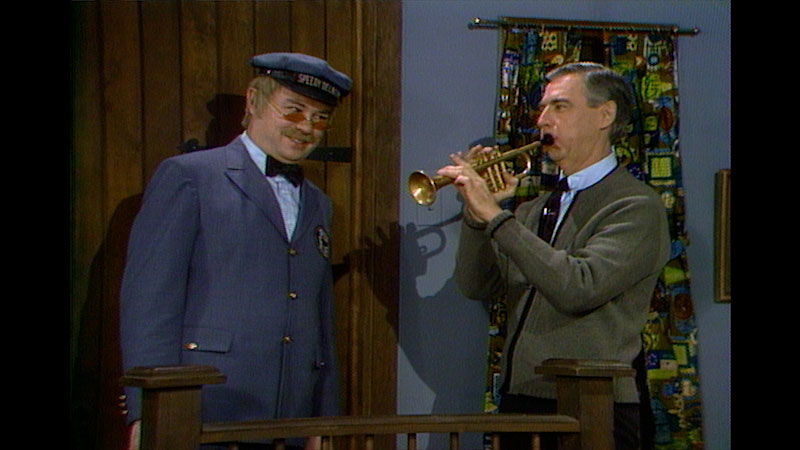 Still image from: Mister Rogers’ Neighborhood: Fixing a Trumpet and Meeting Wynton Marsalis
