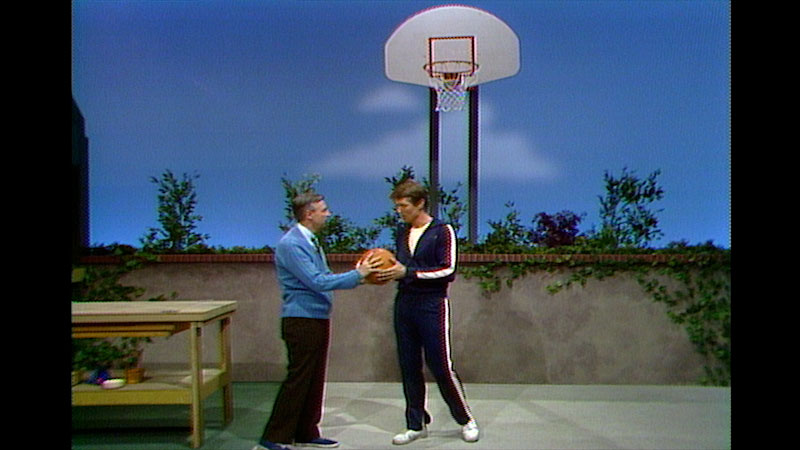Still image from: Mister Rogers’ Neighborhood: Observing the Stars and Celebrating a Comet