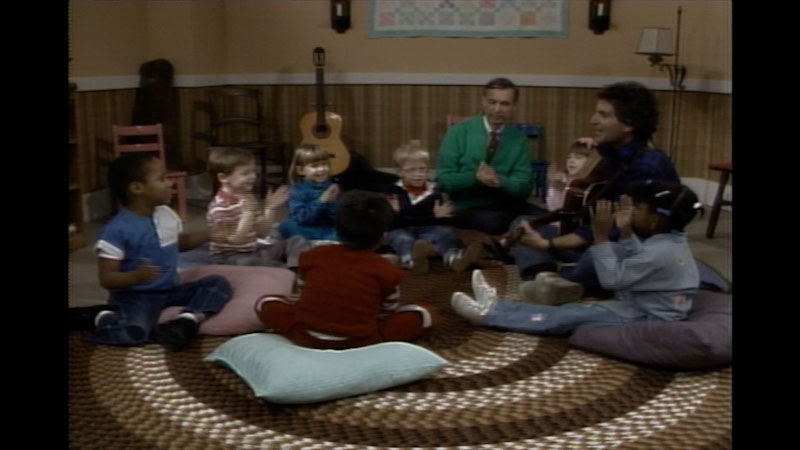 Still image from: Mister Rogers’ Neighborhood: Sharing Poems, Songs, and Caring for Others