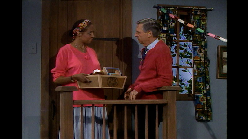 Still image from: Mister Rogers’ Neighborhood: Exploring Batteries and Sharing Smiles with Friends