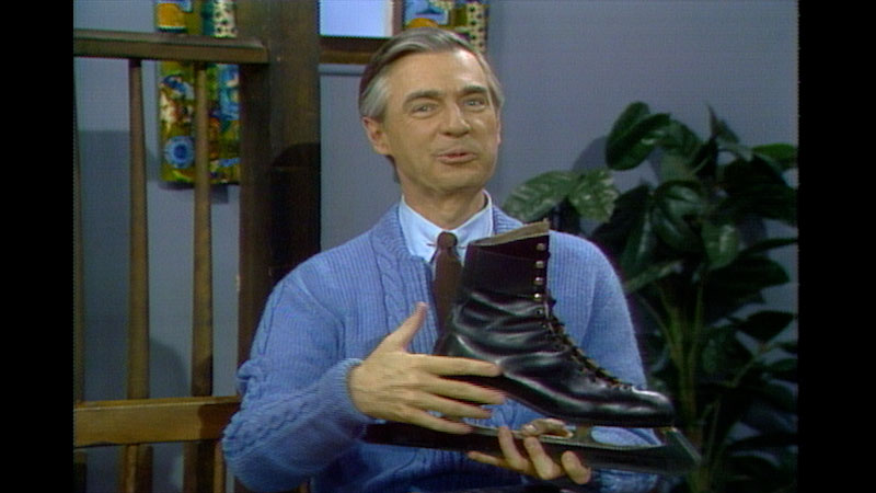 Still image from: Mister Rogers’ Neighborhood: Ice Skating and Making Things Right After a Mistake