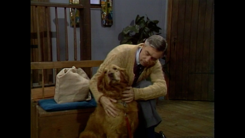 Still image from: Mister Rogers’ Neighborhood: Taking Care of Pets and Learning to Wait