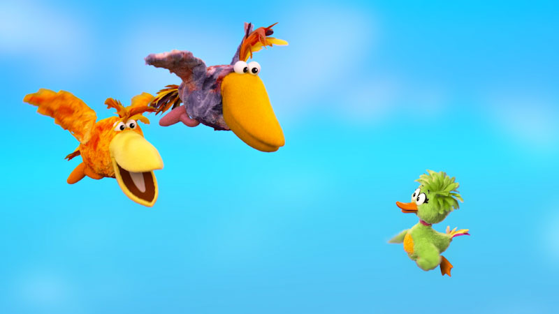 Still image from: Donkey Hodie: Quack Quack Pack / Find a Way to Fix It