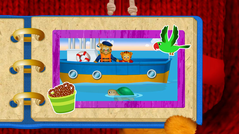 Still image from: Daniel Tiger's Neighborhood: Daniel and Grandpere Go Slow / Katerina and Jodi Make Mozies