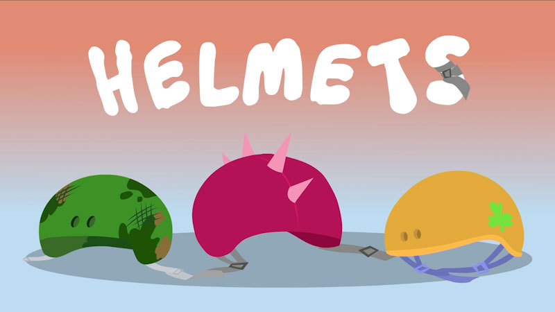 Still image from: 16 Hudson: Helmets