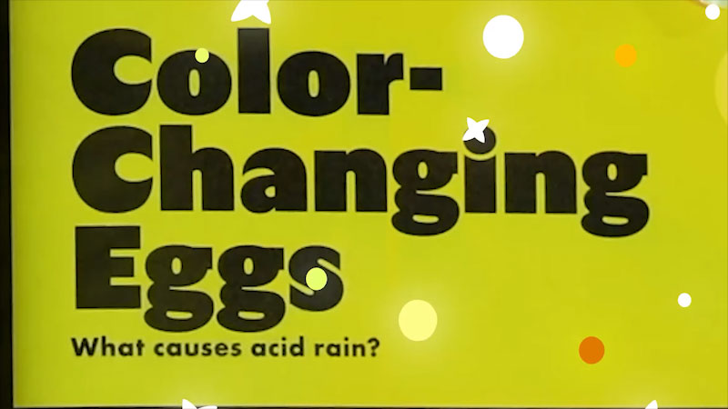 Still image from: Emily's Science Lab: Easter Egg Decorating