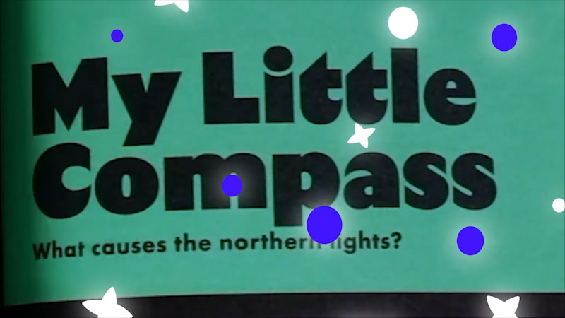 Still image from: Emily's Science Lab: How to Make a Compass