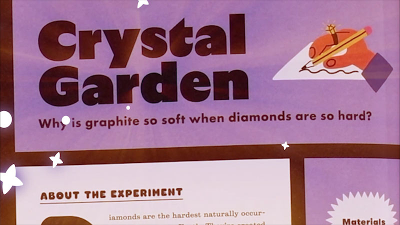 Still image from: Emily's Science Lab: How To Make Alum Crystals