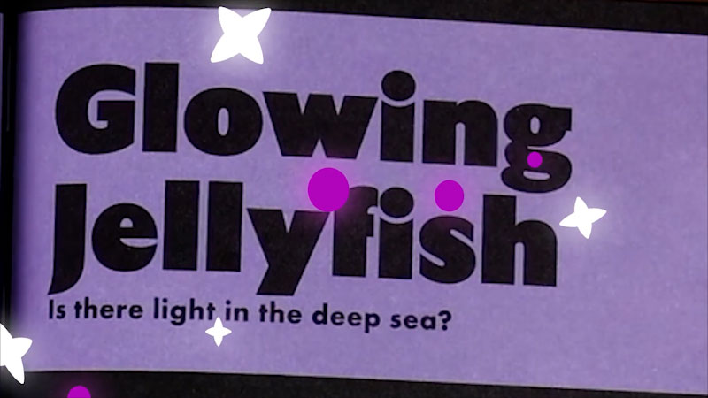 Still image from: Emily's Science Lab: Glowing Turmeric Experiment