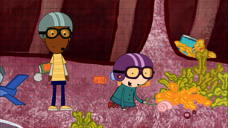 Still image from: Peg + Cat: The Allergy Problem / I Do What I Can -- The Musical!
