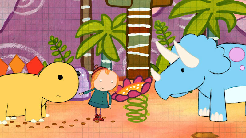 Still image from: Peg + Cat: The Imaginary Friend Problem / The Promise Problem
