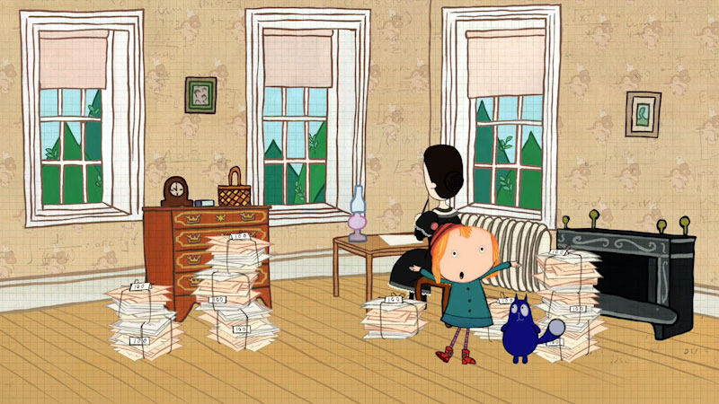 Still image from: Peg + Cat: The Poetry Problem