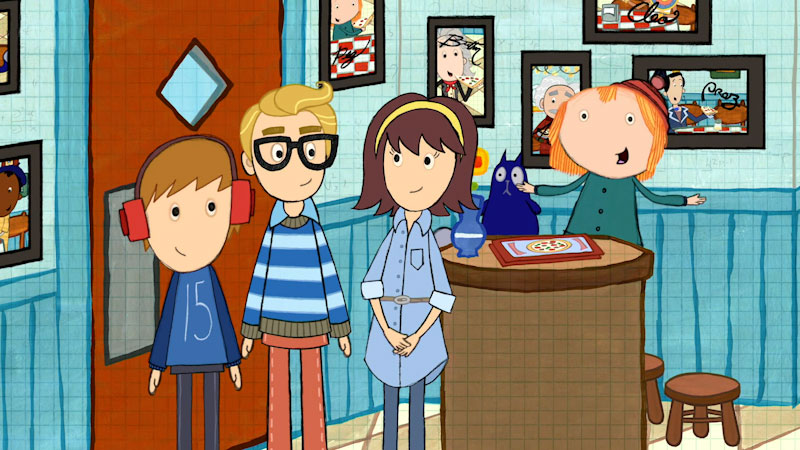 Still image from: Peg + Cat: The Sam Problem / Mac the Fork