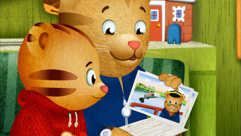 Still image from: Daniel Tiger's Neighborhood: Something Special for Dad / I Love You, Mom