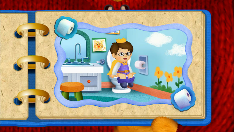 Still image from: Daniel Tiger's Neighborhood: Prince Wednesday Goes to the Potty / Daniel Goes to the Potty