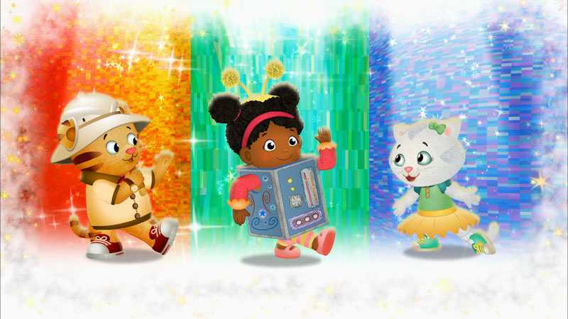 Still image from: Daniel Tiger's Neighborhood: Katerina’s Costume / Dress Up Day