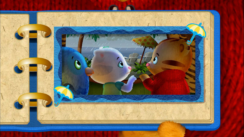 Still image from: Daniel Tiger's Neighborhood: A Storm in the Neighborhood / After the Neighborhood Storm