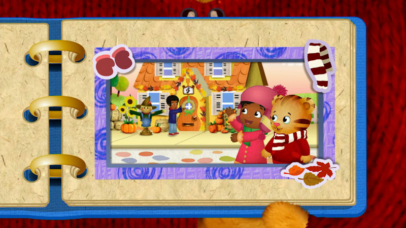Still image from: Daniel Tiger's Neighborhood: The Neighborhood Fall Festival / Field Day at School