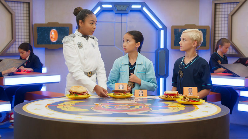 Still image from: Odd Squad: The Sandwich Project / Wax on Wax Odd