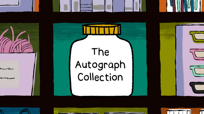 Still image from: Carl the Collector: The Autograph Collection / The Rope Collection