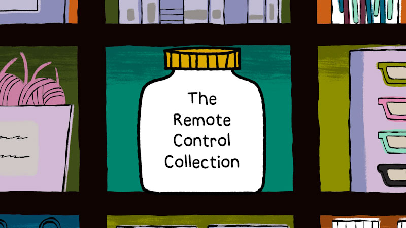 Still image from: Carl the Collector: The Remote Control Collection / The Super Blue Moon Sleepover