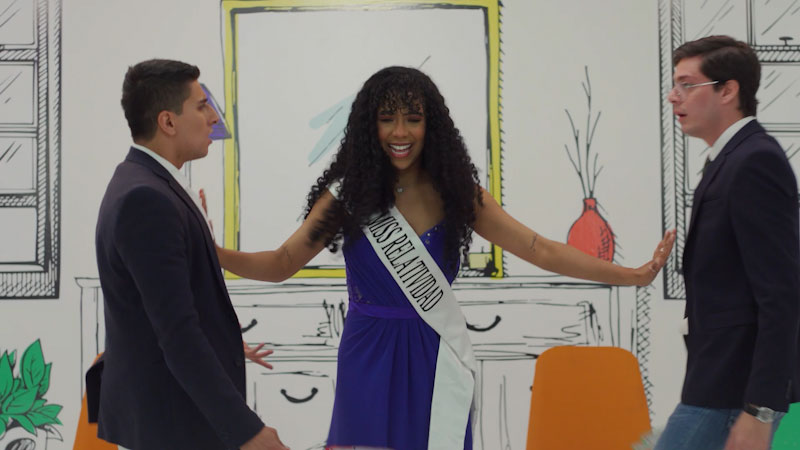 Still image from: The Law of Relativity: Beauty