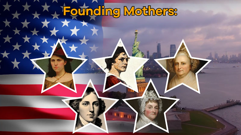 Still image from: America's Founding Mothers