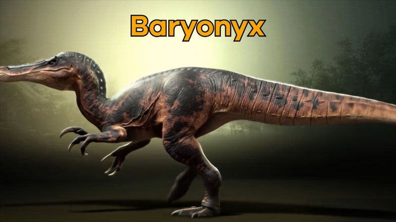 Still image from: Baryonyx for Kids