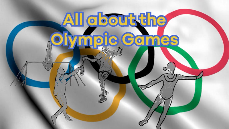 Still image from: All about the Olympic Games