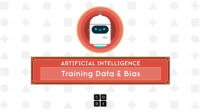 Still image from: AI: Training Data & Bias
