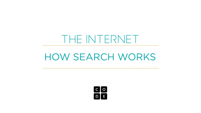 Still image from: The Internet: How Search Works