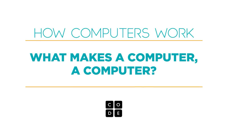 Still image from: How Computers Work: What Makes a Computer, a Computer?