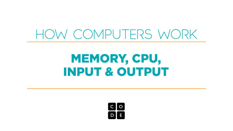 Still image from: How Computers Work: CPU, Memory, Input & Output