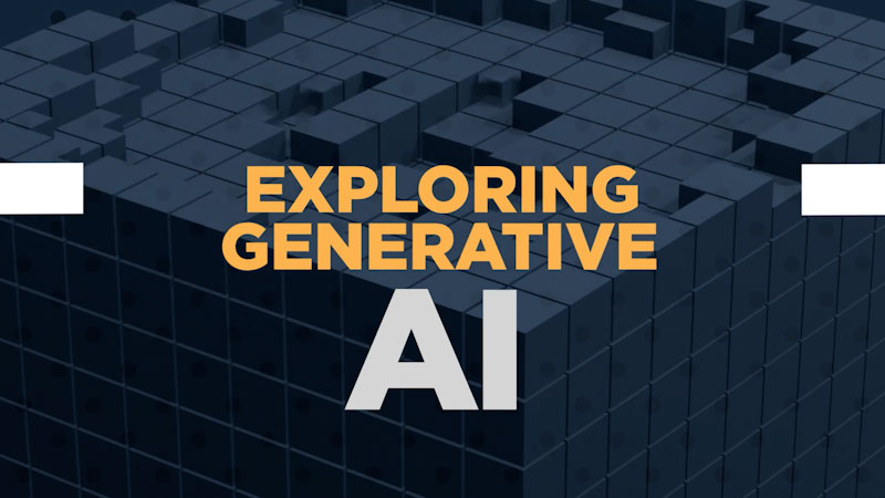 Still image from: Exploring Generative AI