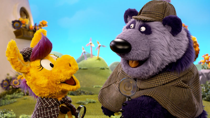 Still image from: Donkey Hodie: Rock and Roll Feelings Detectives / Speedy Delivery Helpers