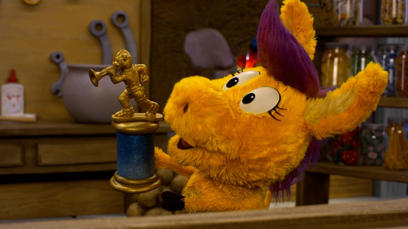 Still image from: Donkey Hodie: The Goofies / Field Day