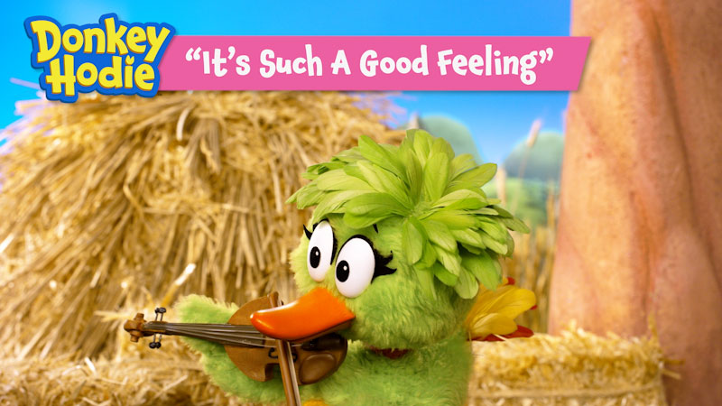 Still image from: Donkey Hodie Music Videos: It's Such A Good Feeling