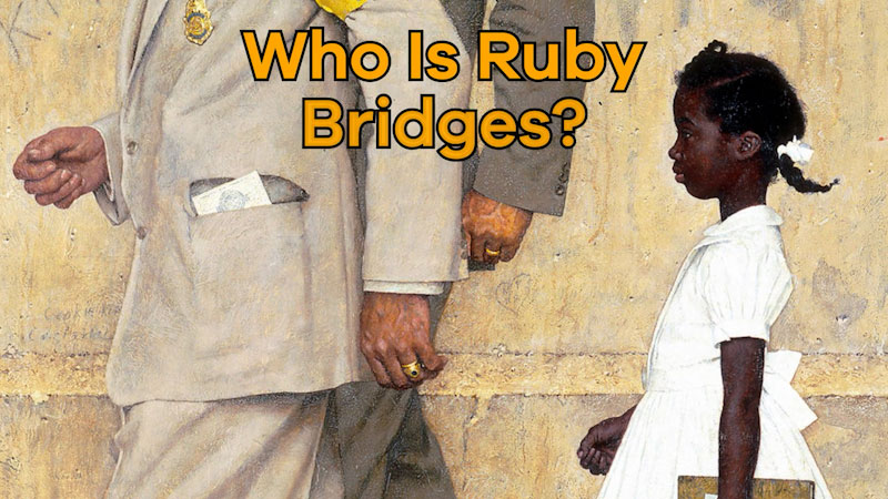 Still image from: Who Is Ruby Bridges?