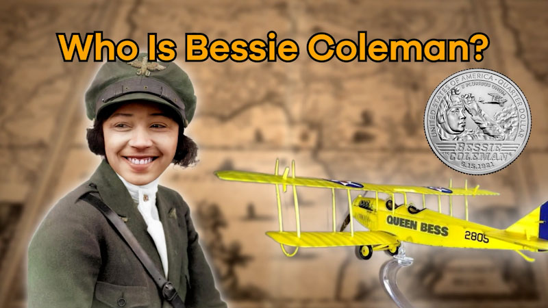 Still image from: Who Is Bessie Coleman?