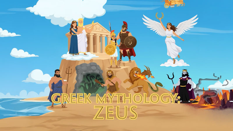 Still image from: Greek Mythology Zeus