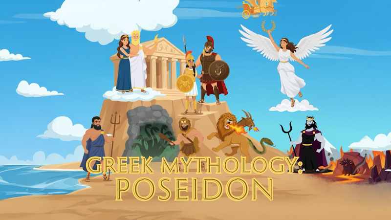 Still image from: Greek Mythology: Poseidon