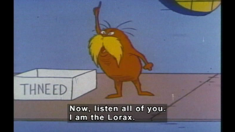 Still image from The Lorax