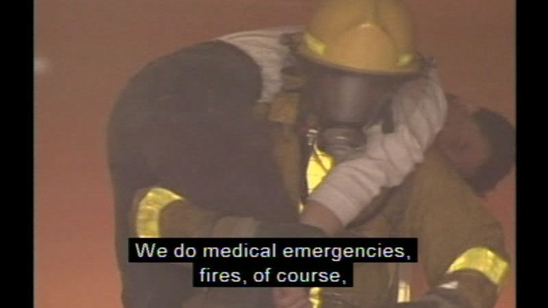 Still image from Career Options For Women: Rescue