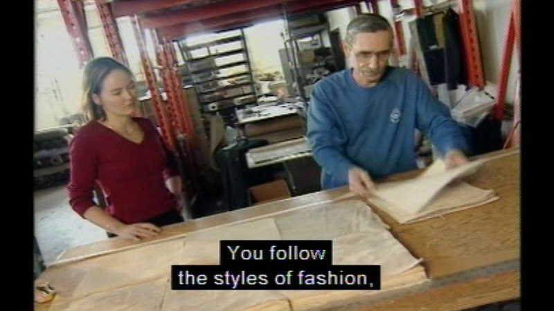 Still image from Career Options For Women: Textiles