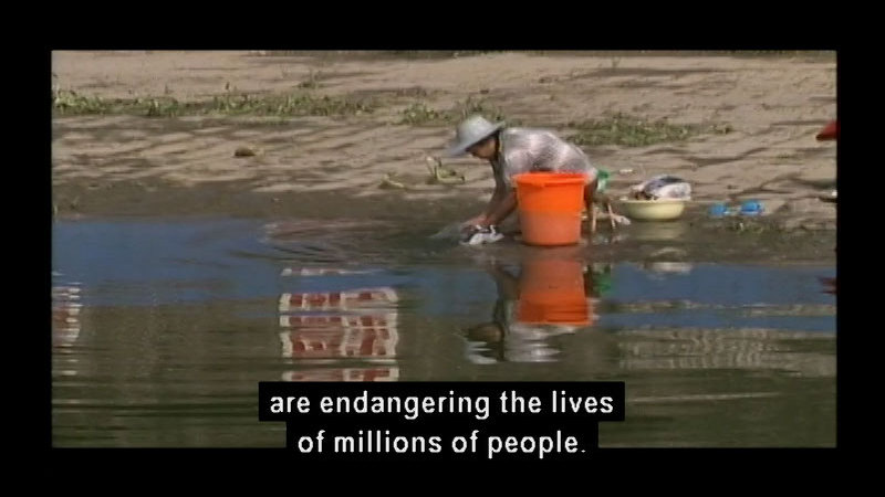 Still image from Pollution In China: The People Protest